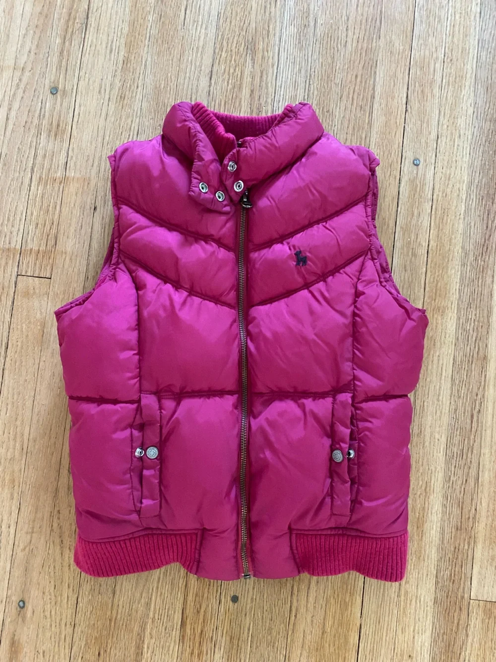 Old Navy Kids Puffer Vest Rose Pink Size XL
